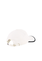 Dad Cap With Piping - Egret