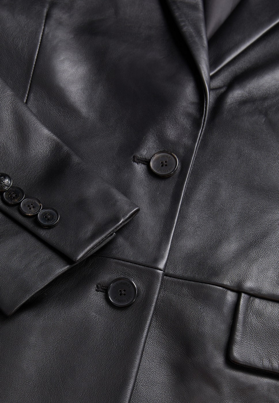The Kooples - Chaqueta de Traje de Cuero - Mujer