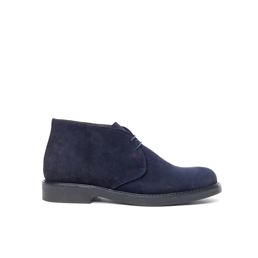 Frank Daniel - Bottines Chukka - Bleu - Homme