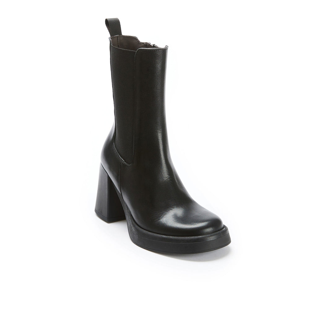 Frank Daniel - Heeled Chelsea Boots - Black - Women
