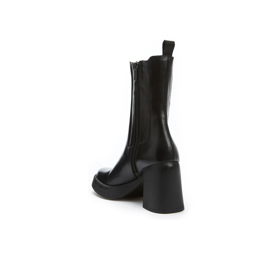 Frank Daniel - Heeled Chelsea Boots - Black - Women
