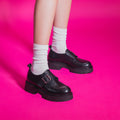 Frank Daniel - Buckle Loafer - Black - Women