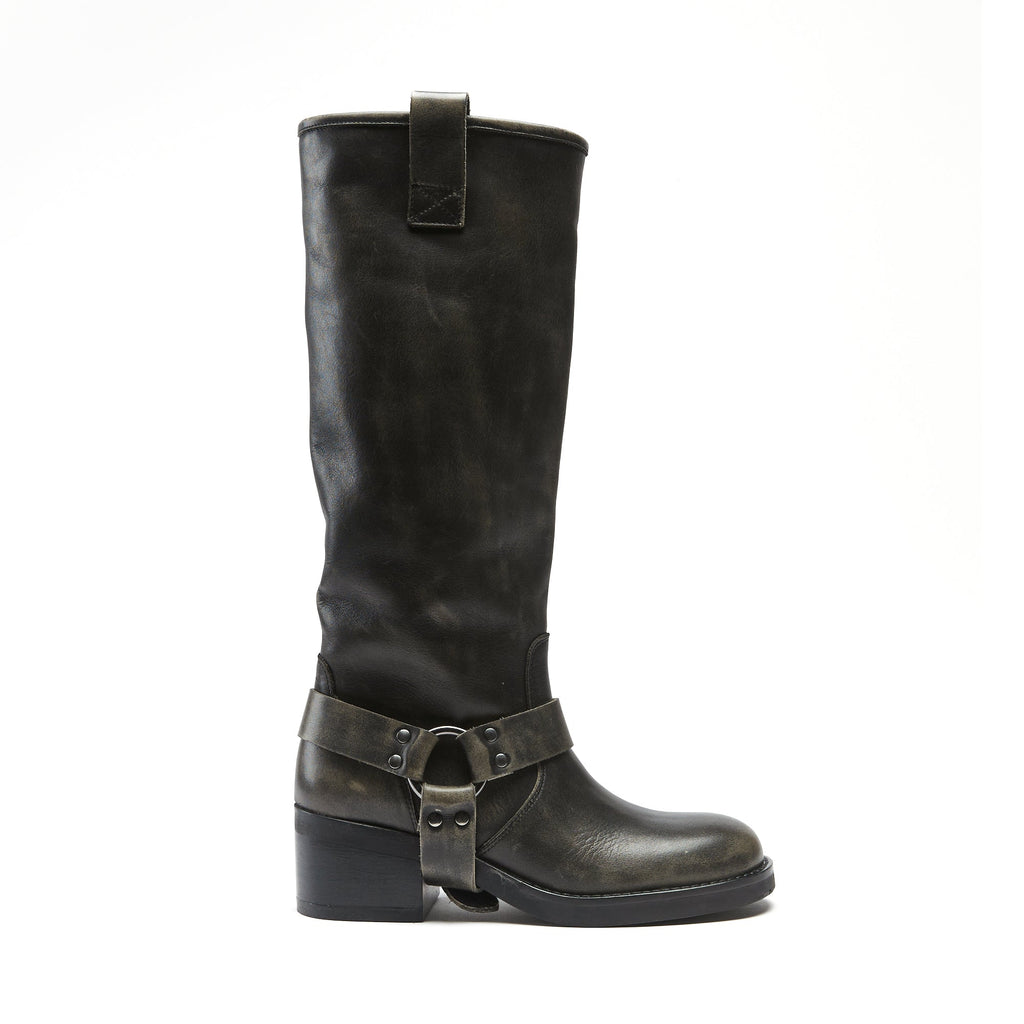 Frank Daniel - Bikerboots - Zwart - Dames