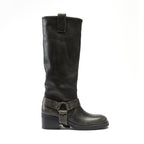 Frank Daniel - Bikerboots - Zwart - Dames