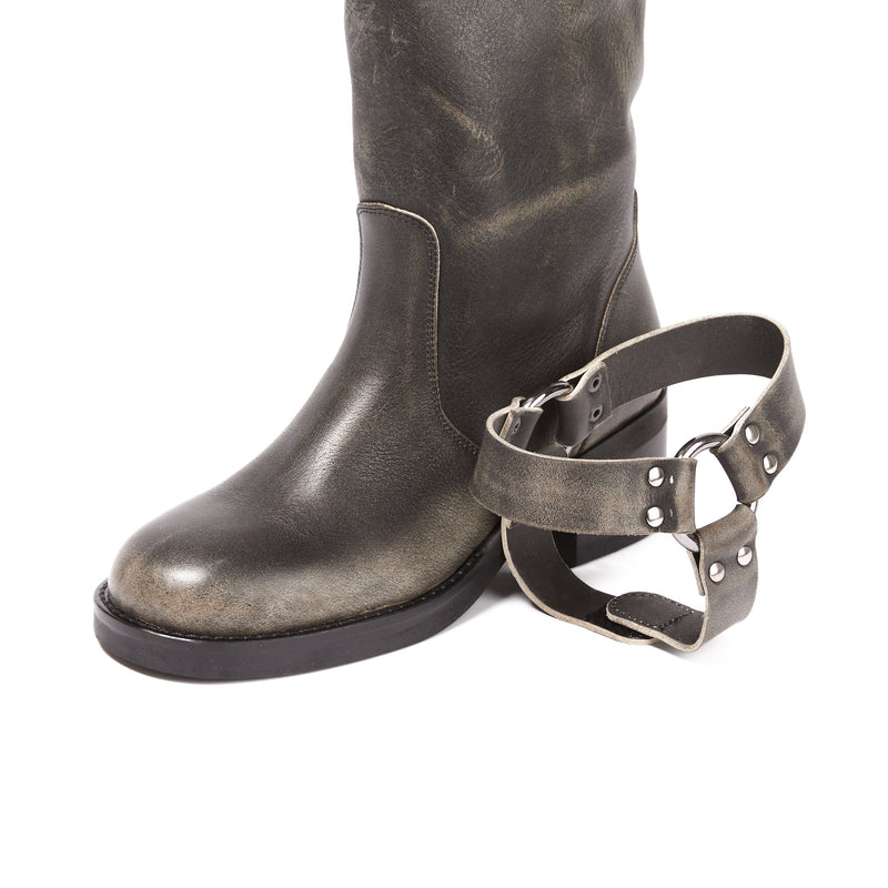 Frank Daniel - Bottes De Motarde - Noir - Femme