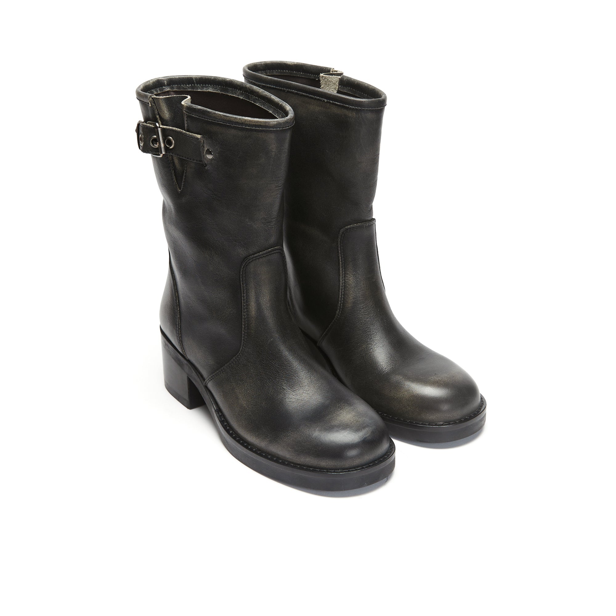 Frank Daniel - Bottes De Motarde - Noir - Femme