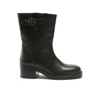 Frank Daniel - Women's Biker Boots - Brown
