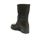 Frank Daniel - Women's Biker Boots - Brown