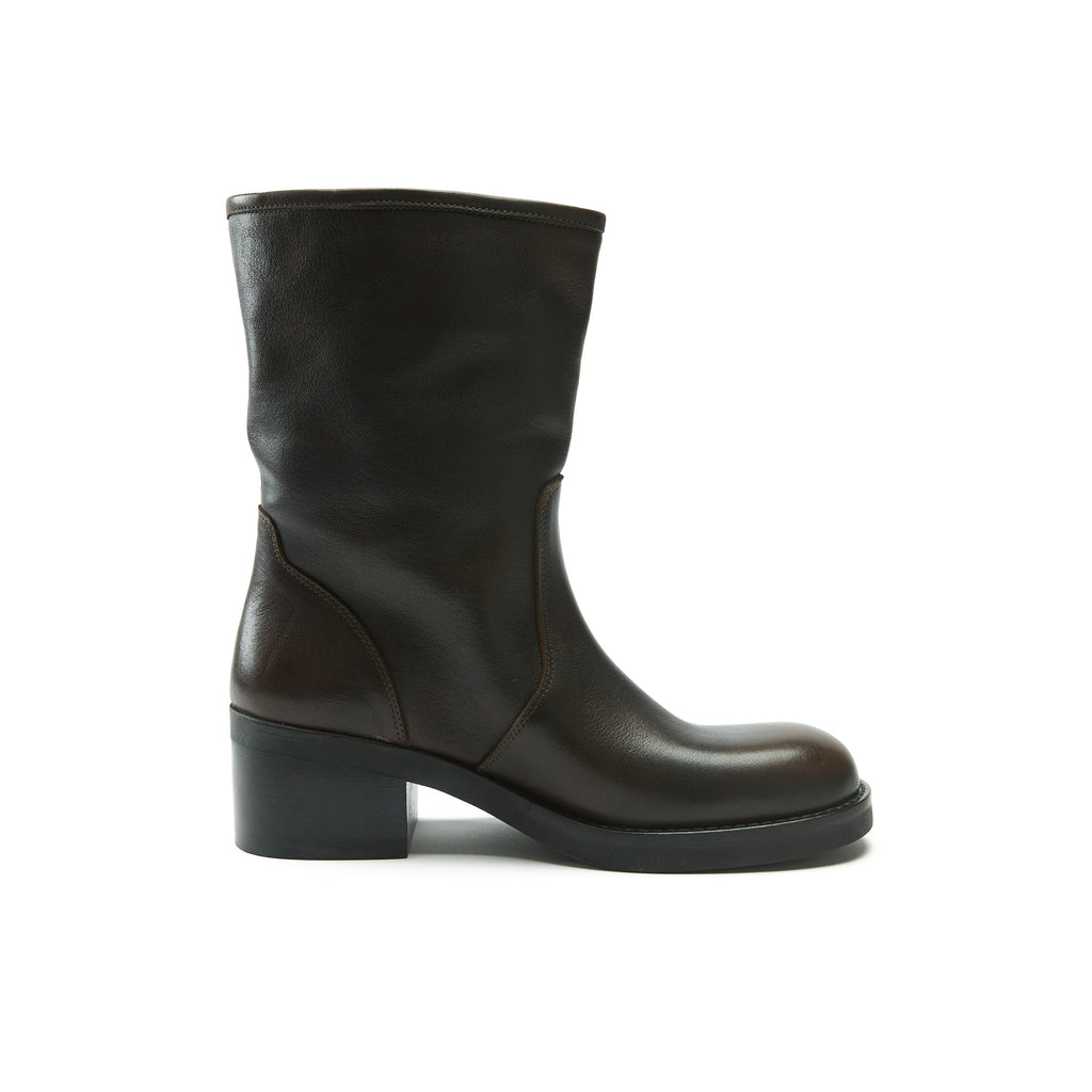 Frank Daniel - Women's Biker Boots - Brown
