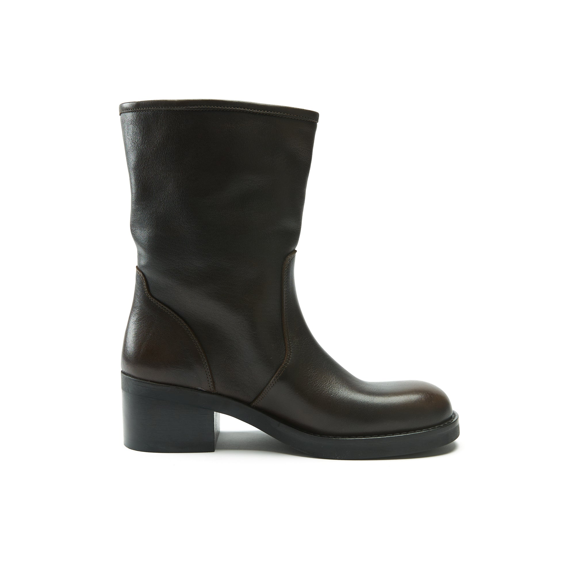 Frank Daniel - Women's Biker Boots - Brown