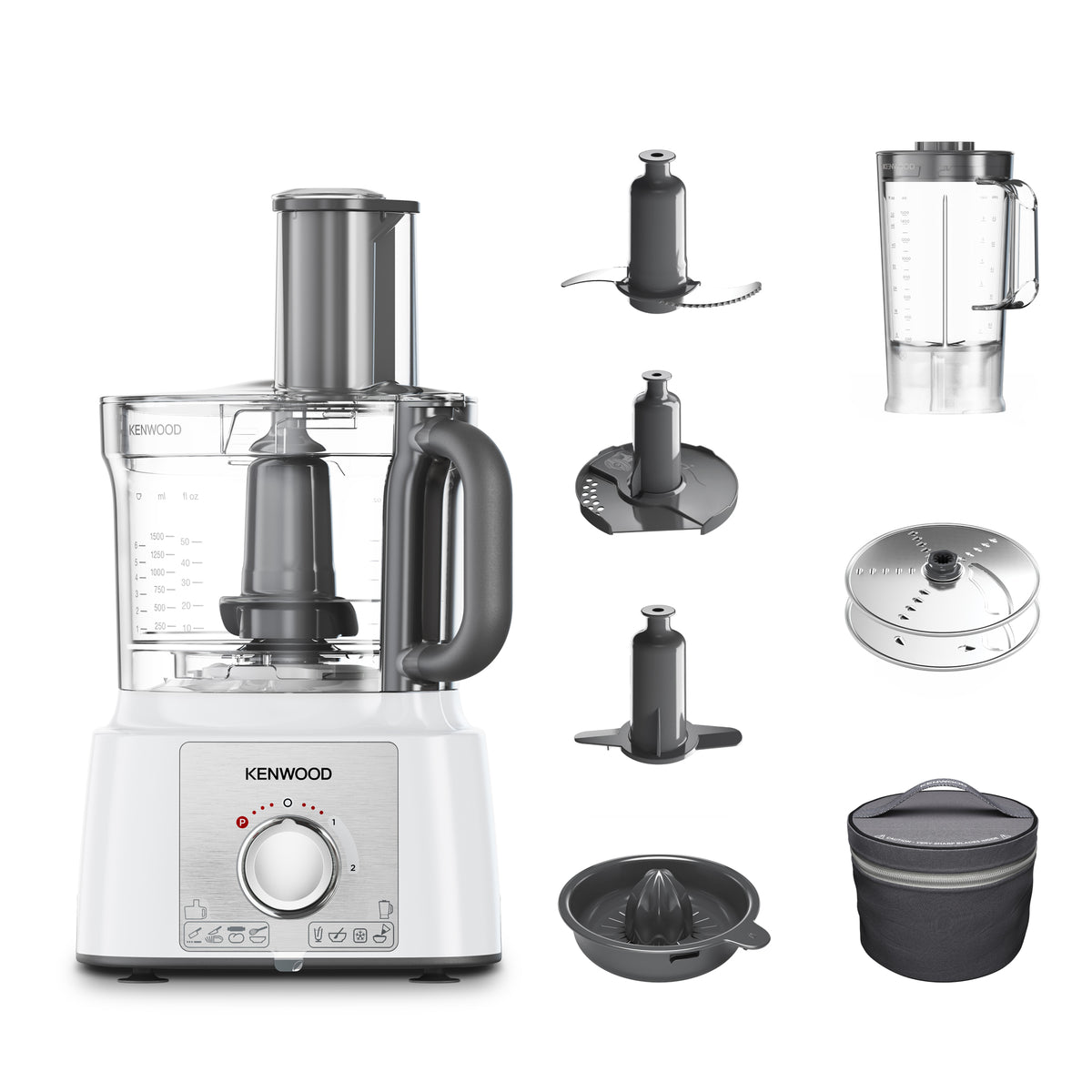 Robot Multifonction - MultiPro Express - 1000W - Blanc