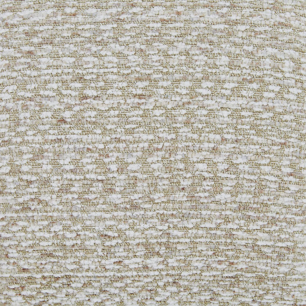 Feya - Canapé D'Angle Droit Compressé 4 Places - Tissu Chenille - Crème