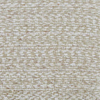 Feya - Canapé D'Angle Droit Compressé 4 Places - Tissu Chenille - Crème