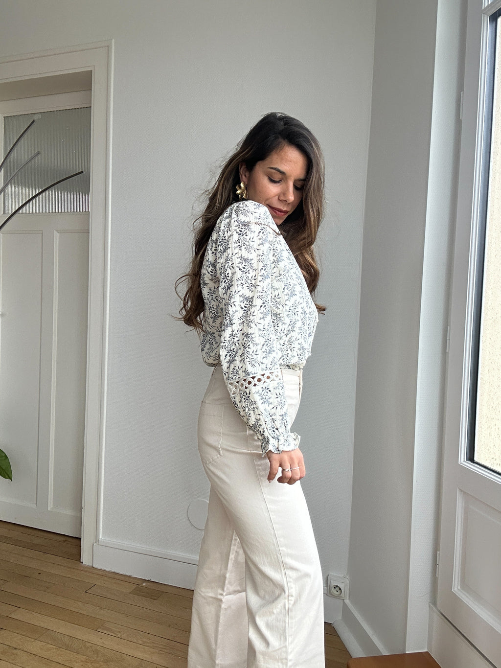 Blusa Emma de flores