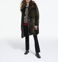 The Kooples - Fausse Fourrure Leopard - Femme