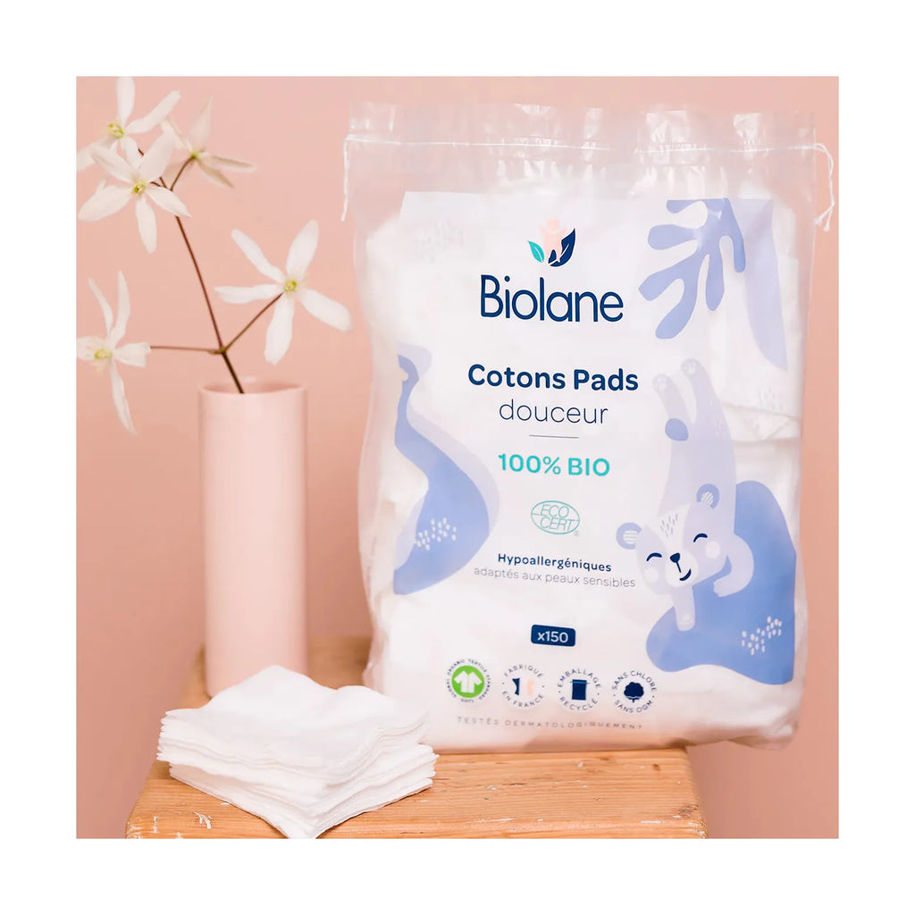 Lote 3X Discos De Algodón Suavidad - 100% Bio
