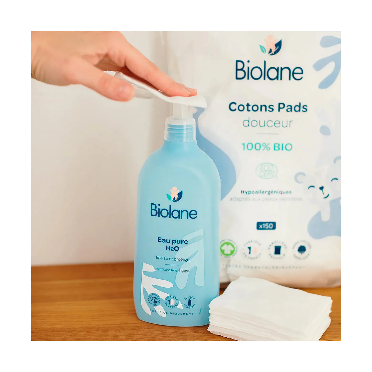 Lote 3X Discos De Algodón Suavidad - 100% Bio