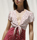 Vestido Françoise Fucsia