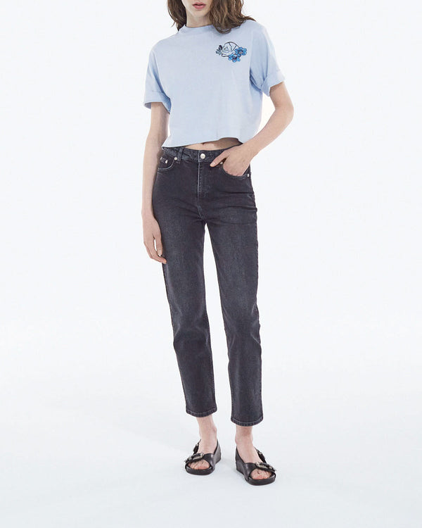 The Kooples - Jean Droit Cropped - Femme