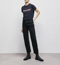 Straight Jeans - Black - Women