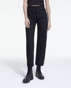 Straight Jeans - Black - Women