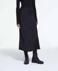 The Kooples - Jupe Longue Jacquard Petits Coeurs - Femme