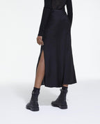 The Kooples - Jupe Longue Jacquard Petits Coeurs - Femme