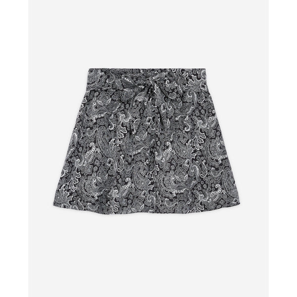 The Kooples - Minijupe Taille Haute - Noir Et Blanc - Femme