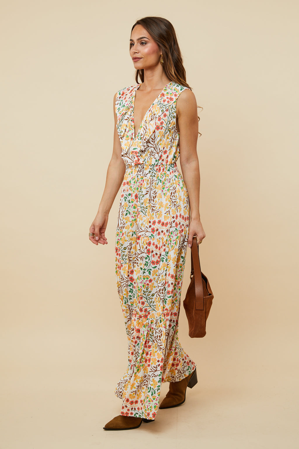 Vestido - Beige
