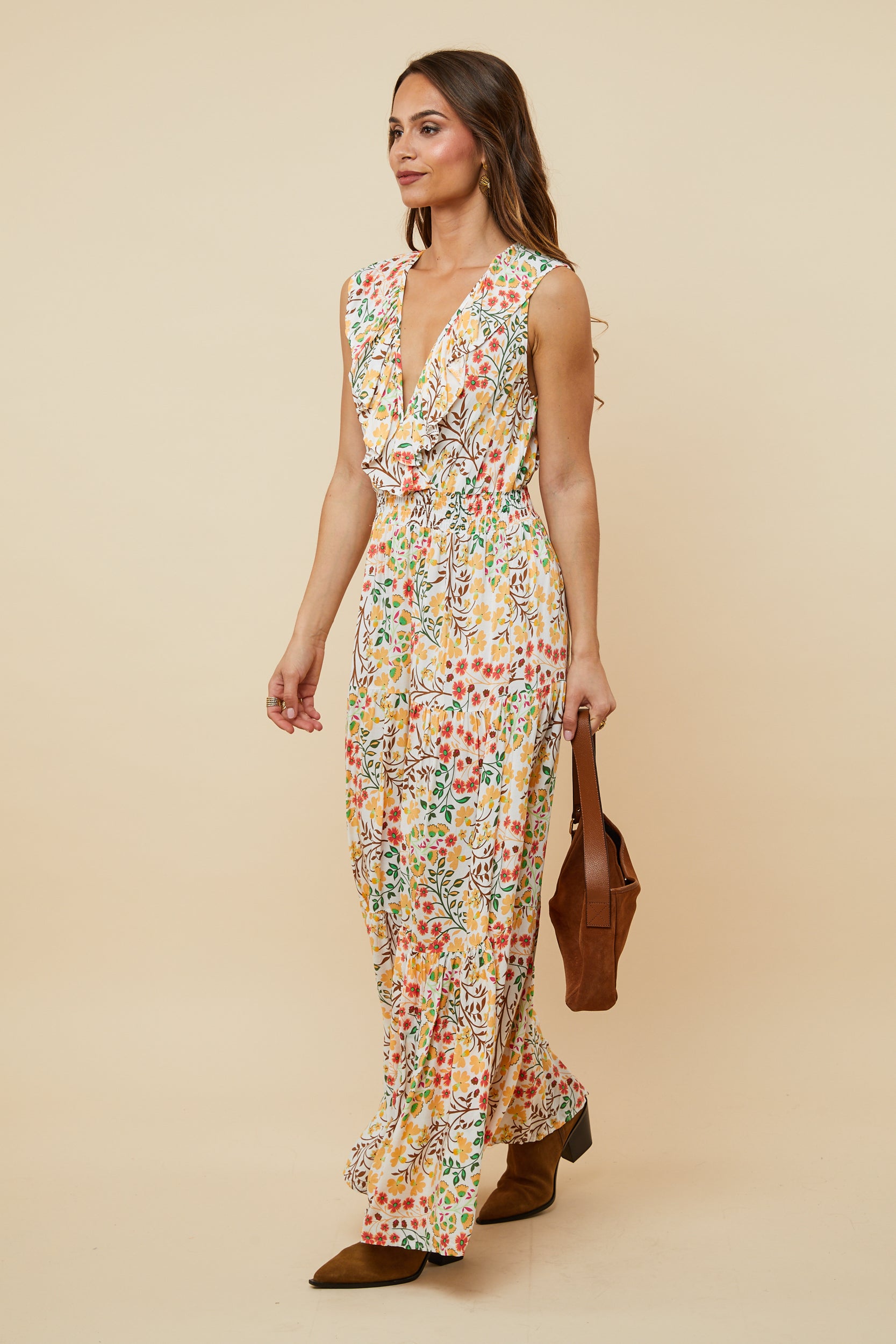 Vestido - Beige