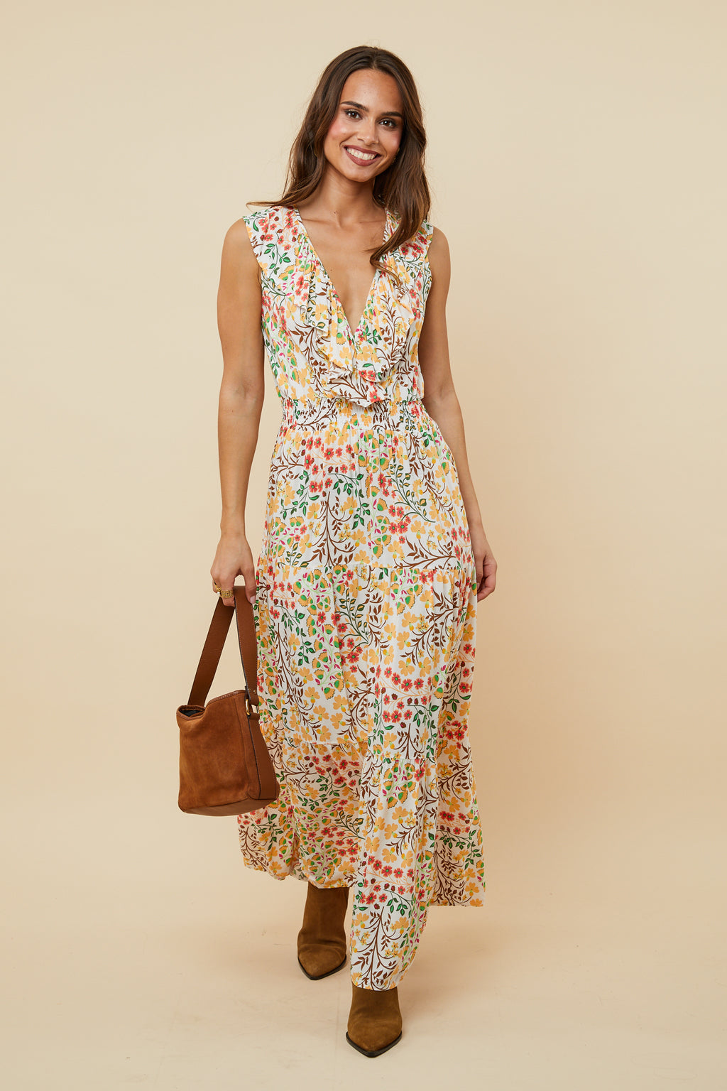 Vestido - Beige