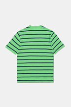 T-Shirt Flame Stripes Green