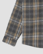 Chemise Flannel - Charcoal Plaid