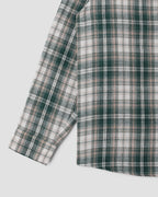 Camisa de franela - Cuadros verdes