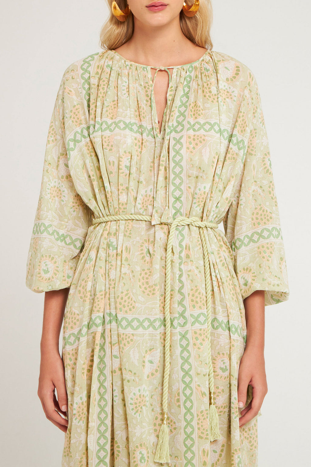Flavie Dress - Khaki