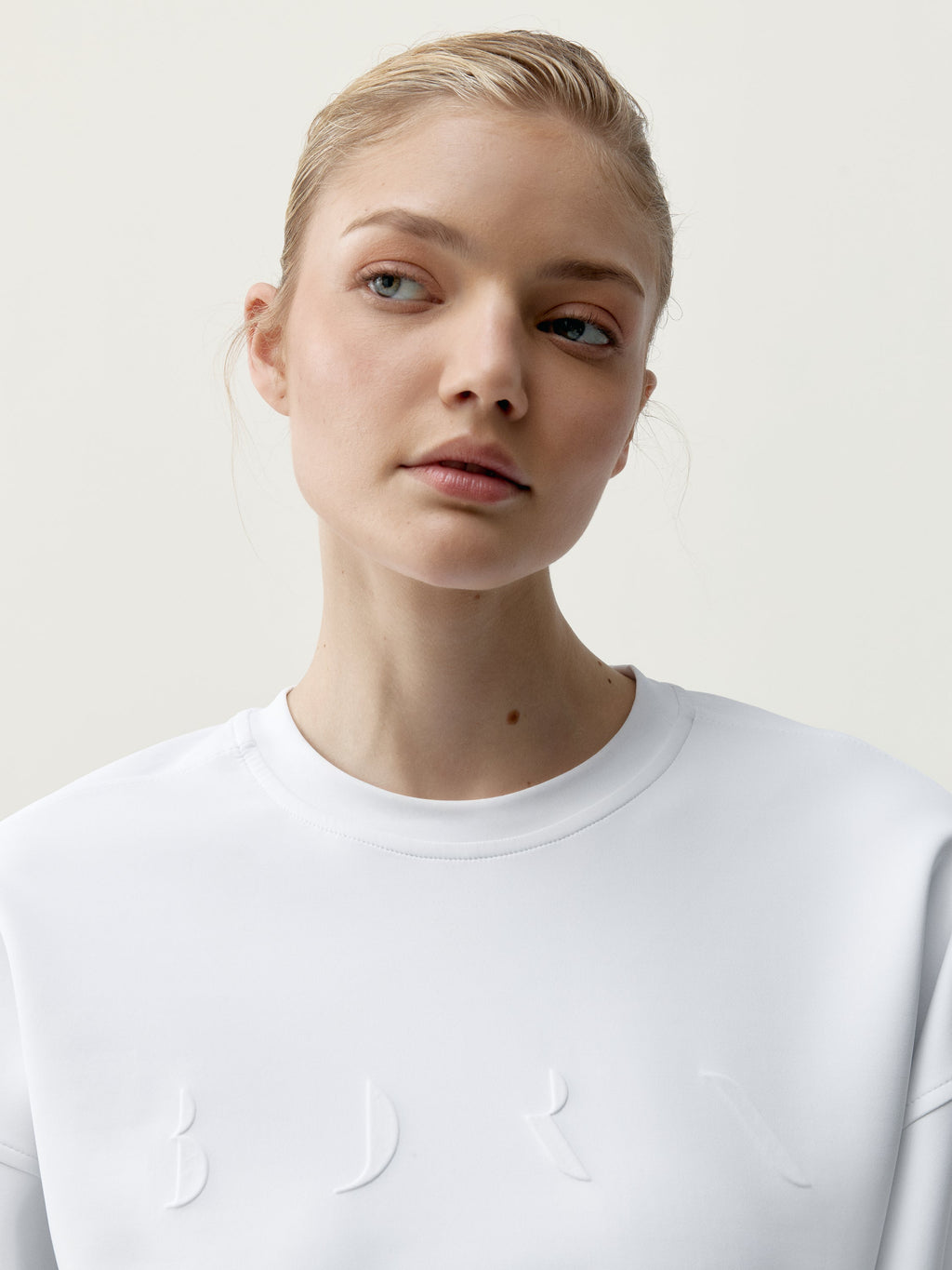 Sweatshirt Flora - Wollweiß - Damen