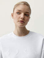 Sweatshirt Flora - Wollweiß - Damen