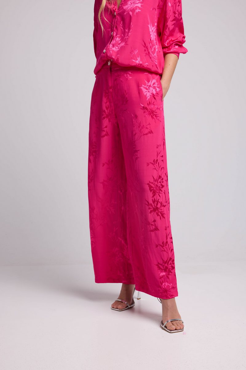 Pantalon Long - Fuschia