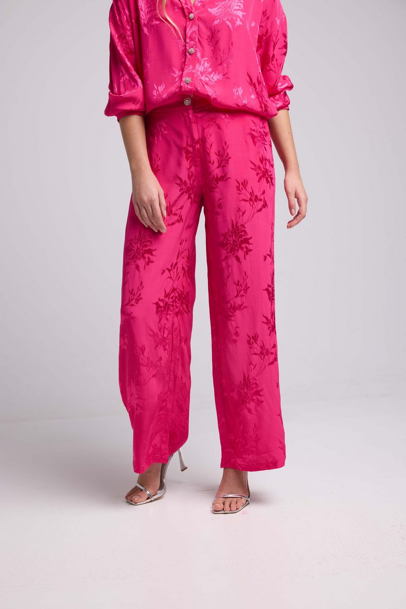 Pantalon Long - Fuschia