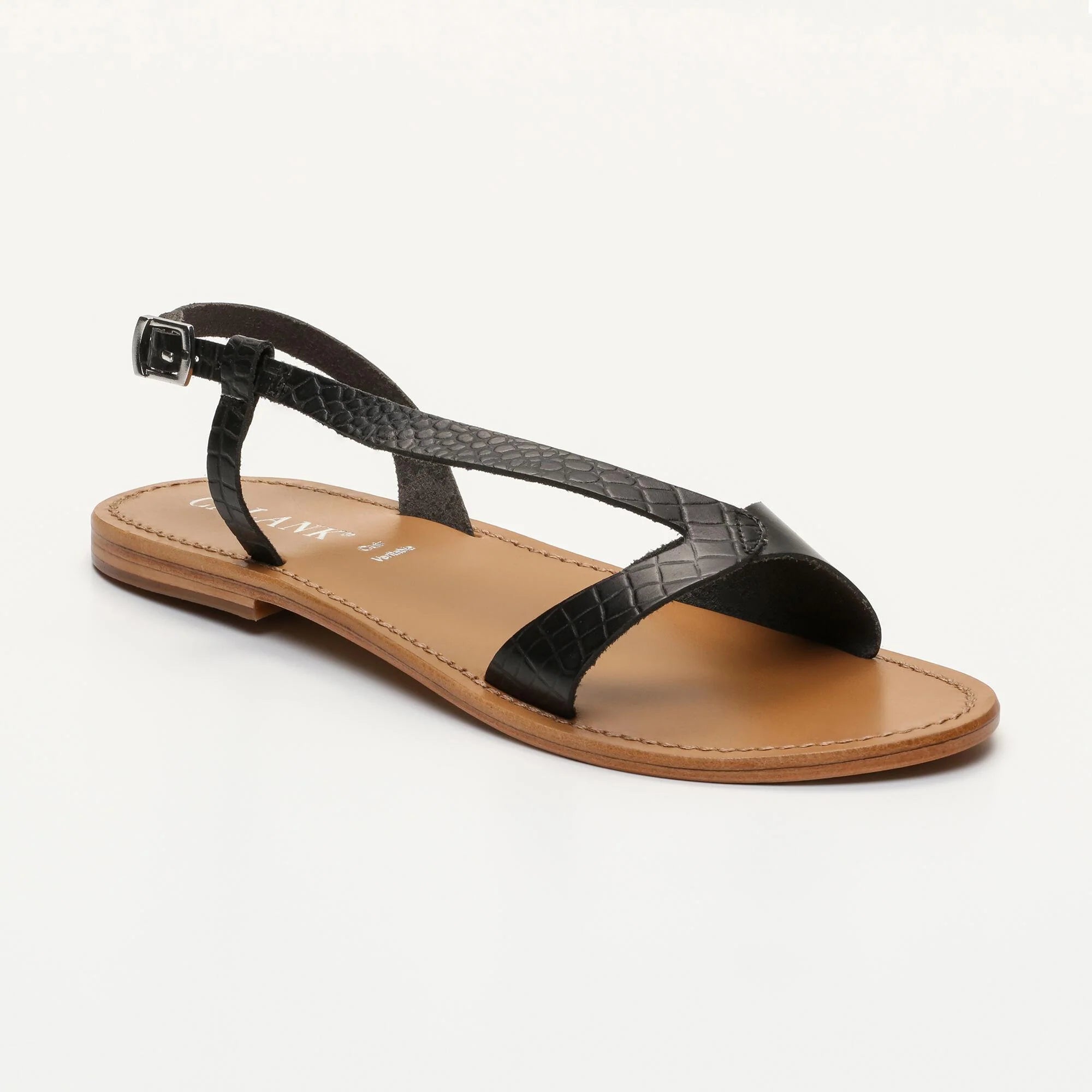 Sandalias Flo - Negro Buff