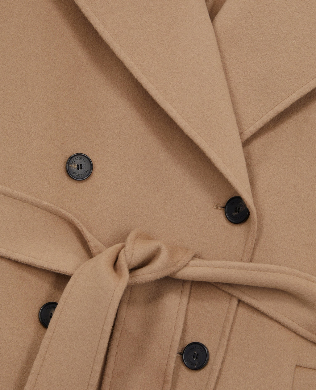 The Kooples - Manteau En Laine - Beige - Femme