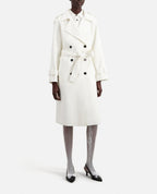 The Kooples - Manteau Longue En Laine Double Face - Femme