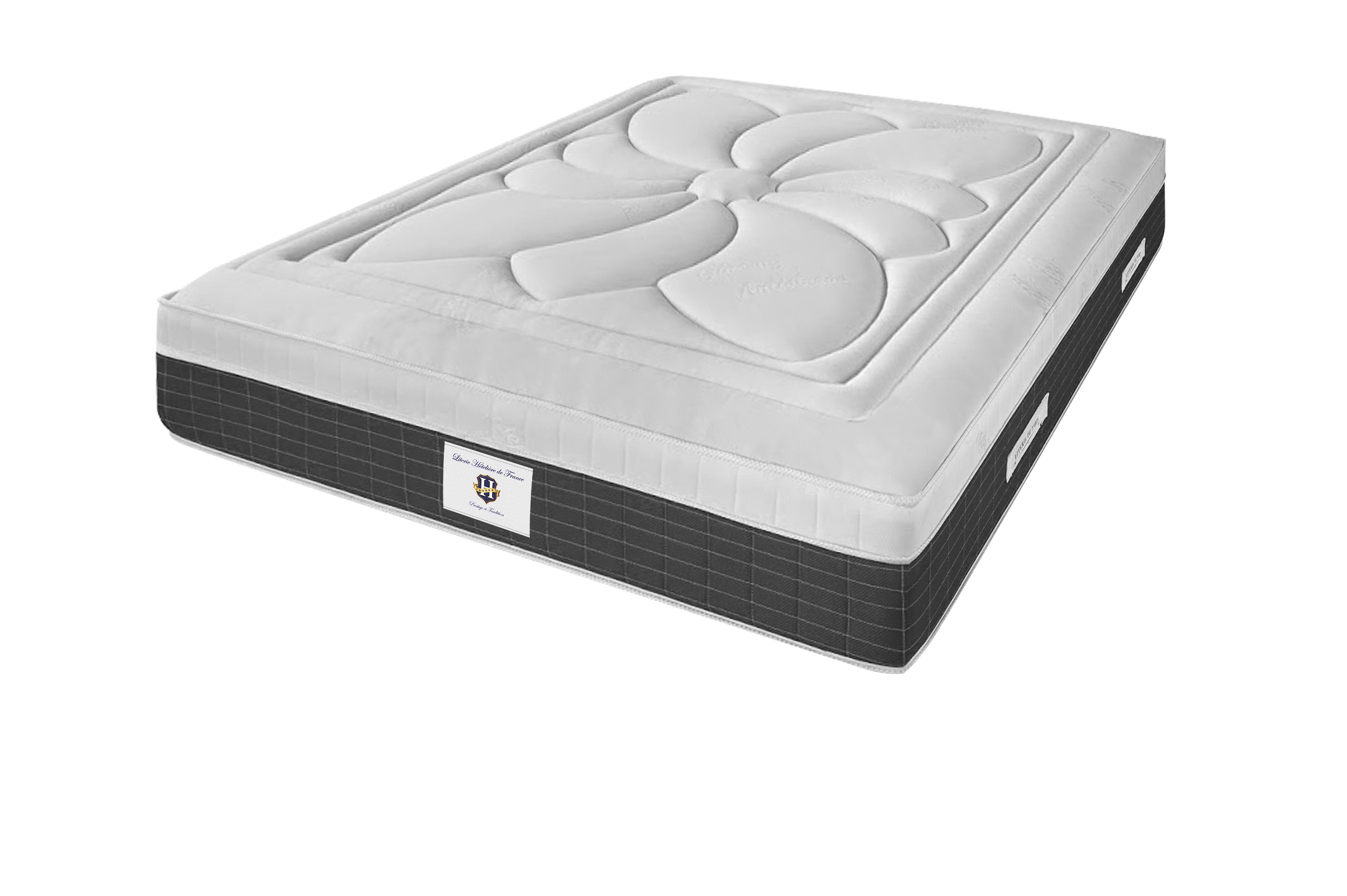 Fontainebleau - Mattress - White/Grey