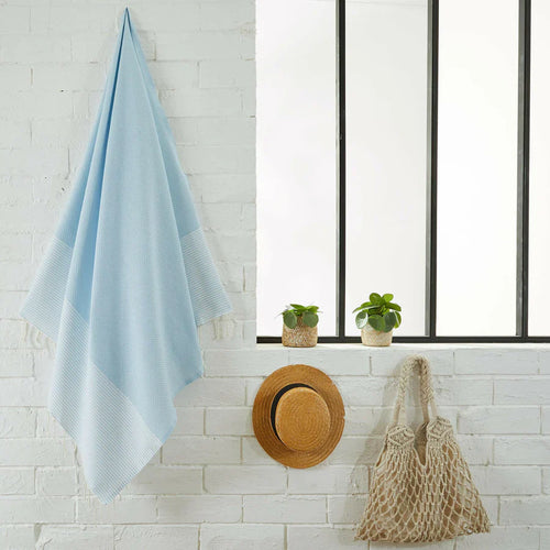 Honeycomb Fouta - Sky Blue