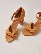 Sandales À Talon Pia - Safran - Femme