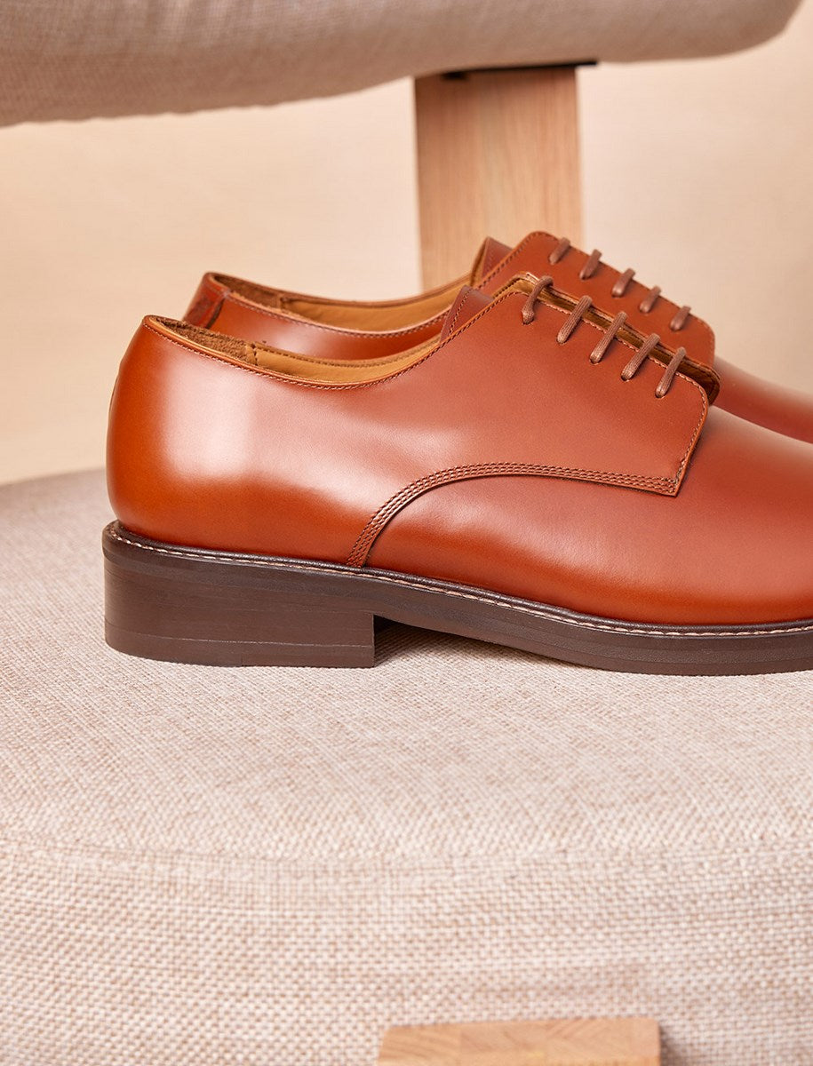 Silvio Derby Shoes - Whisky - Men