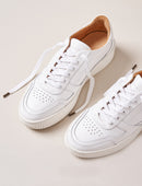 Sneakers À Lacets Vasco - Blanc Optique - Femme