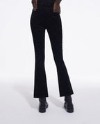 The Kooples - Pantalón Bootcut - Negro Y Gris Oscuro - Mujer