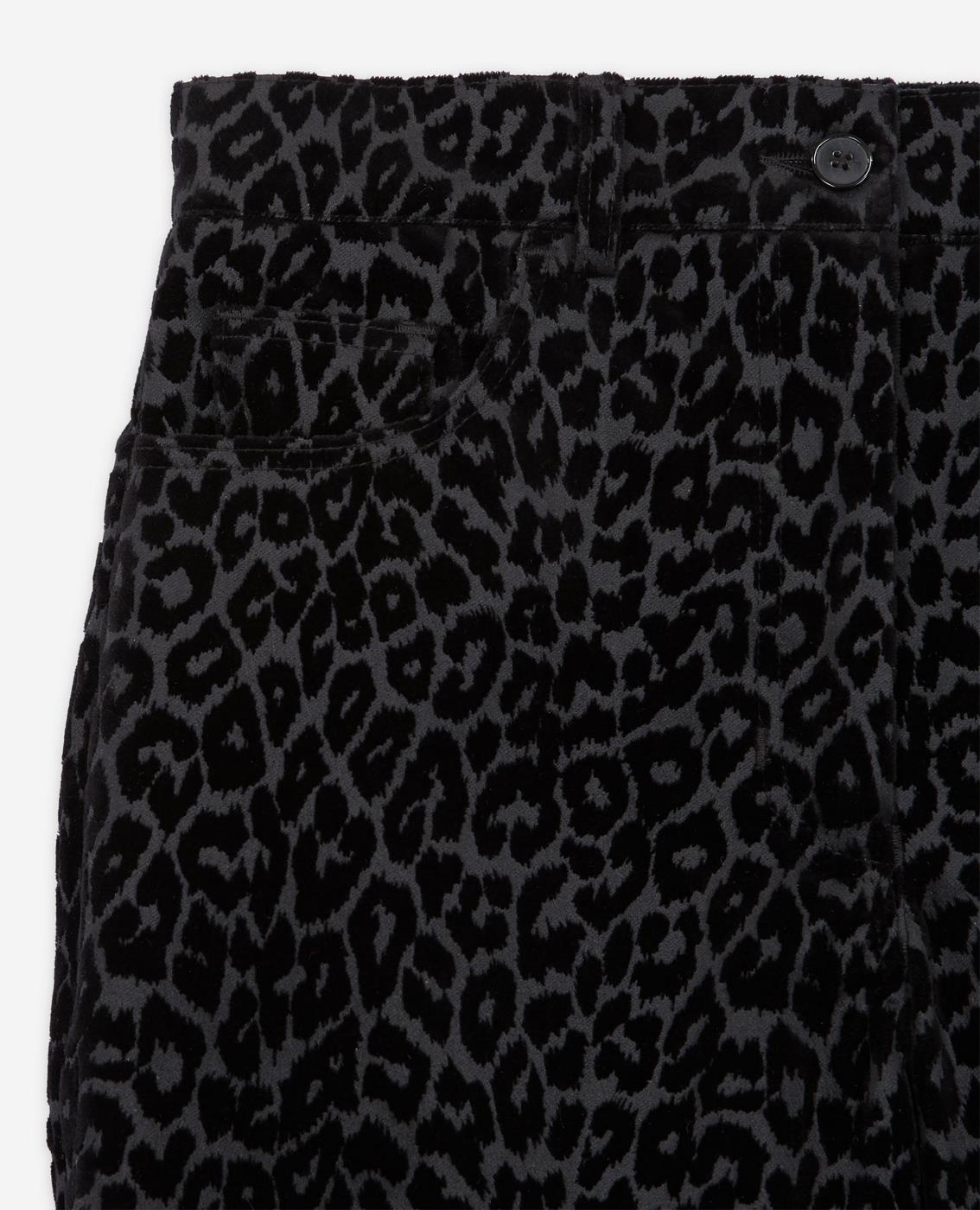 The Kooples - Pantalón Bootcut - Negro Y Gris Oscuro - Mujer