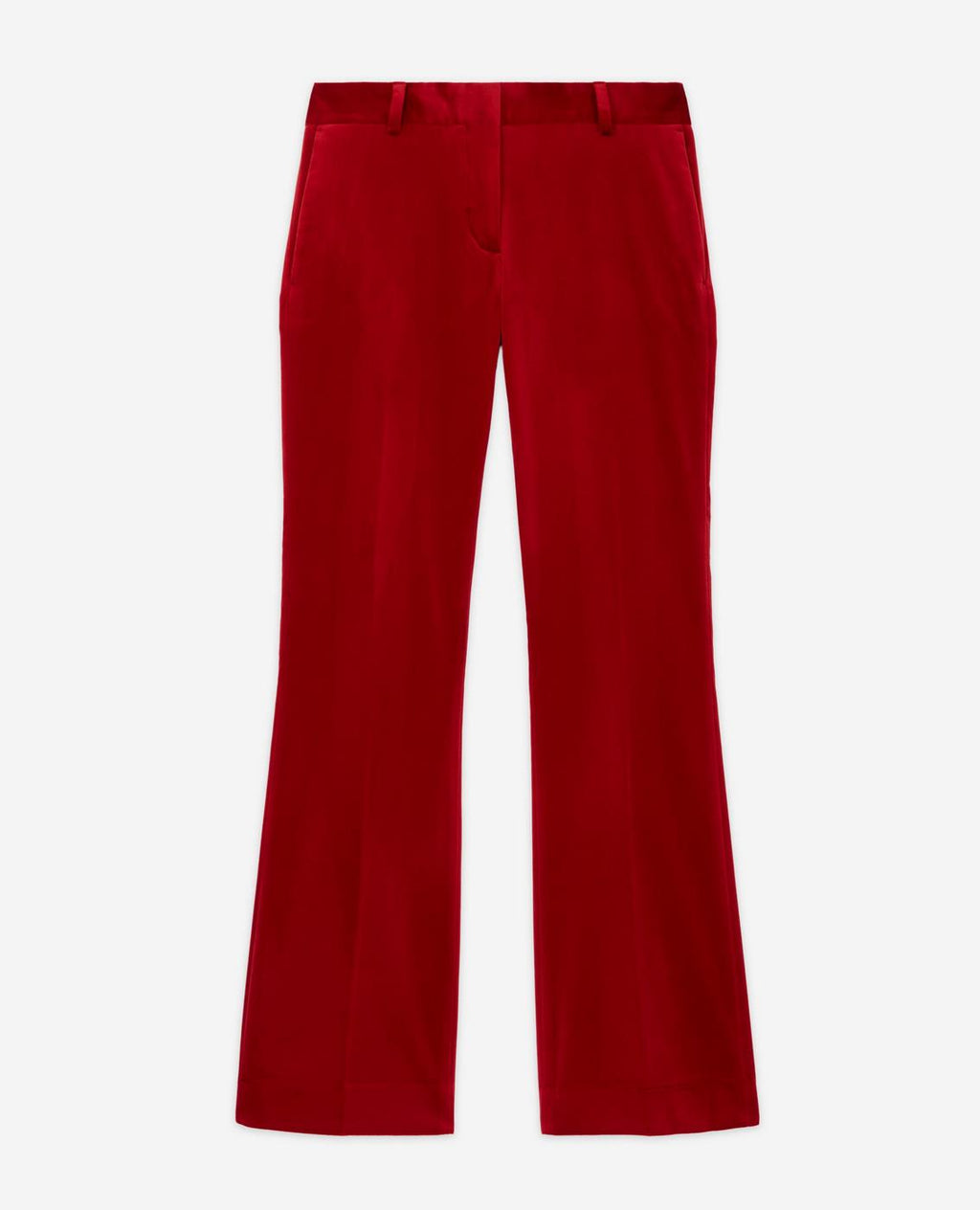 Pantalones Bootcut - Rojo - Mujer